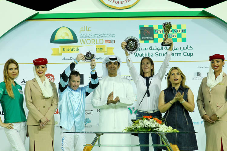 MH Tawag under UAE champion jockey Tadhg O’Shea